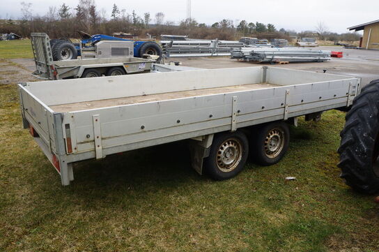 Trailer ANSSEMS PSX D25, tidligere reg nr: AP3467 Papir bortkommen