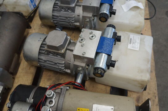 Palle med hydraulisk pumper 