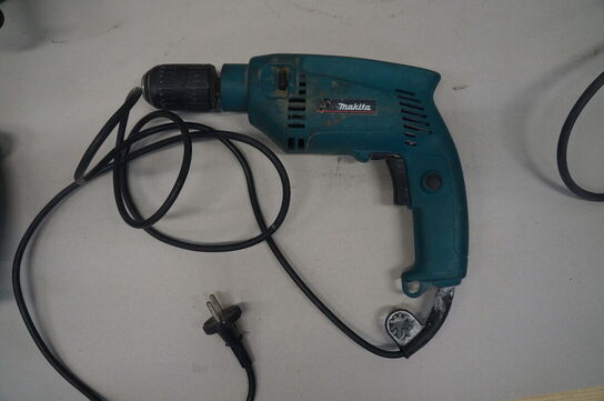 4 stk. elværktøj METABO, BOSCH og MAKITA 
