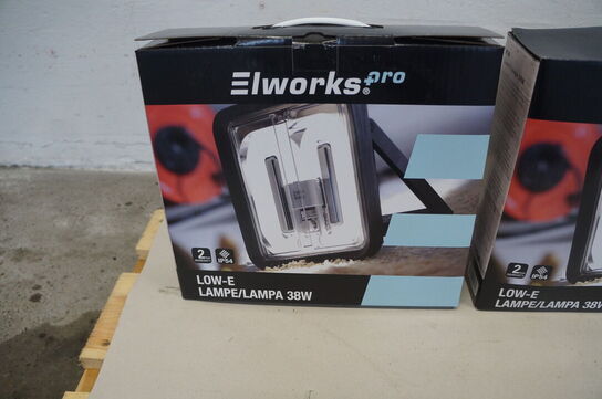 2 stk. arbejdslamper ELWORKS PRO 