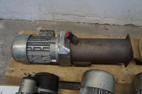 Palle med hydraulisk pumper 