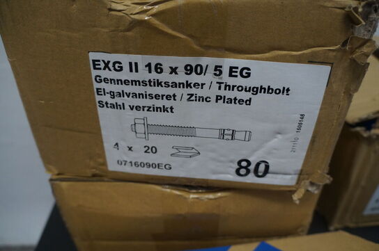 12 kasser gennemstiksanker EG