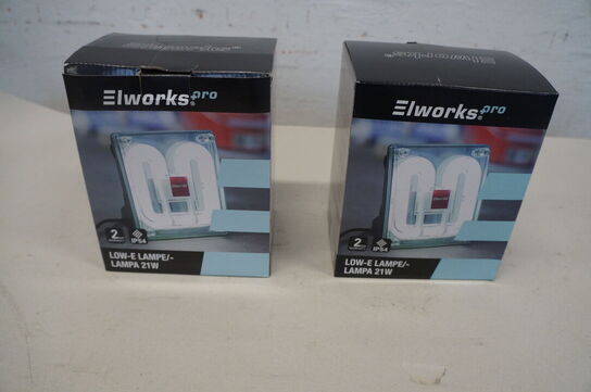 2 stk. arbejdslamper ELWORKS PRO 