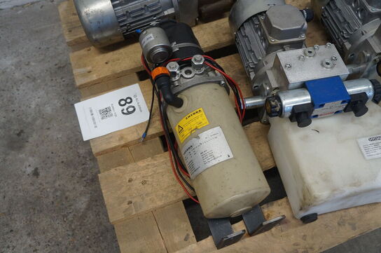 Palle med hydraulisk pumper 