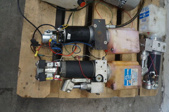 Palle med hydraulisk pumper 