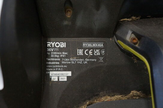 Plæneklipper RYOBI MAX POWER 