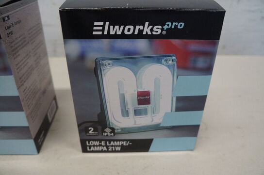 2 stk. arbejdslamper ELWORKS PRO 