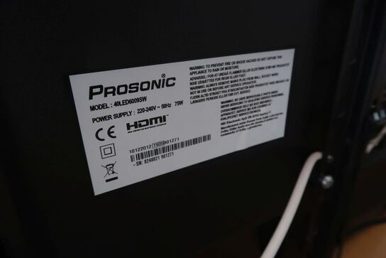 Fjernsyn, PROSONIC med ophæng, 40LED6009SV