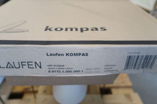 1 stk. toilet Laufen Kompas
