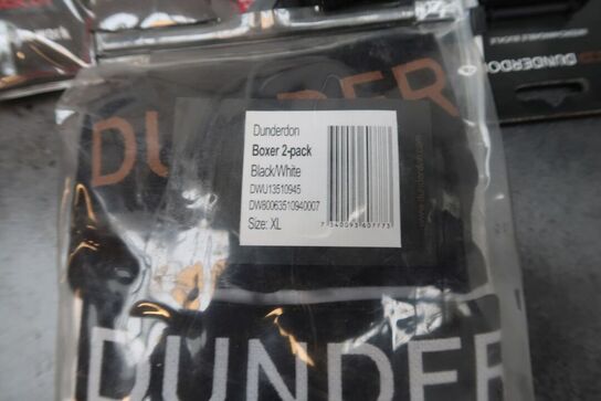 Boxershorts, bælte, skofrisker