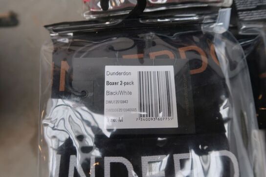 Boxershorts, bælte, skofrisker