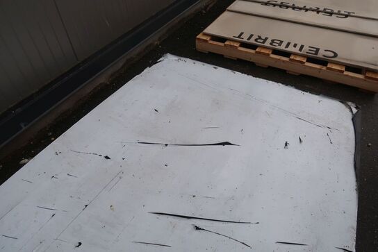 1 plade eternit 8 mm sort