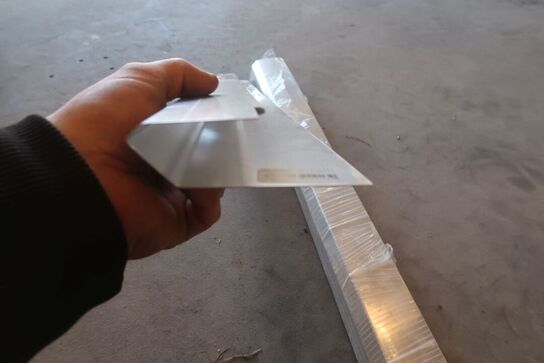 7 stk. alu profiler