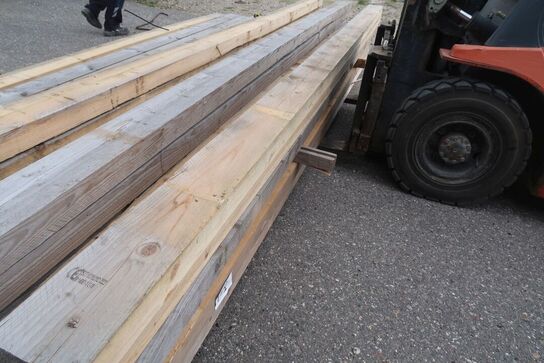46,2 meter tømmer 76x152 mm