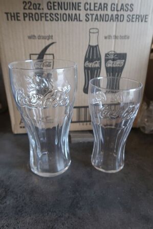 20 stk. Coca-Cola glas 