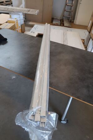 11 stk. alu profiler