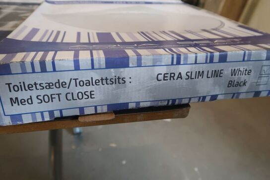 1 stk. toiletsæde til Cera slim line