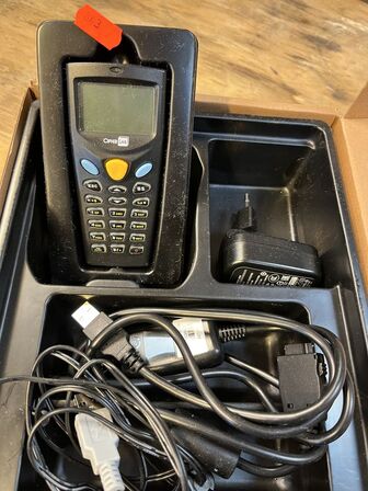 Blandet Lot  Gulvventilator, Ringlys, Stregkodescanner, Metal Kurv