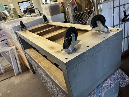 Aluminium Betrukket Bænk/Podie 