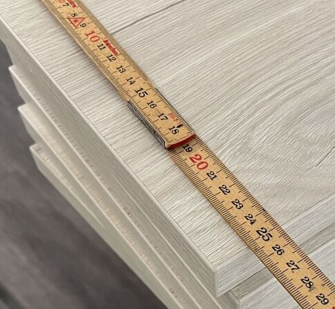 6 Stk. Svævehylder VORDINGBORG KØKKENET  60 cm