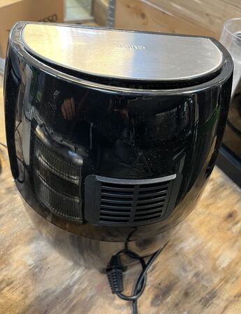 Airfryer, Expressomaskine, Kaffemaskine, Brødrister, Glas