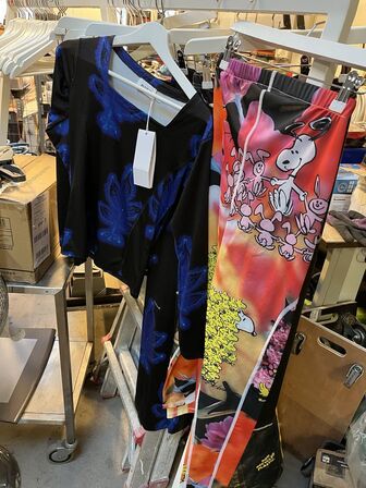 3 Stk. Leggins,  2 Stk. Top/Bluser SOULLAND