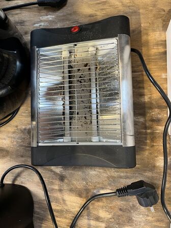 Airfryer, Expressomaskine, Kaffemaskine, Brødrister, Glas