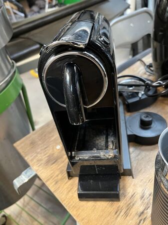 Airfryer, Expressomaskine, Kaffemaskine, Brødrister, Glas