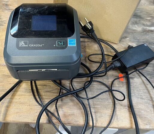 Betalingsterminal, Stregkodescanner, 2 Printere + Ruller, 5G Router