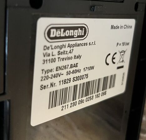 Airfryer, Expressomaskine, Kaffemaskine, Brødrister, Glas