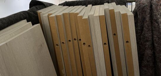 23 Stk. Svævehylder VORDINGBORG KØKKENET 150 cm