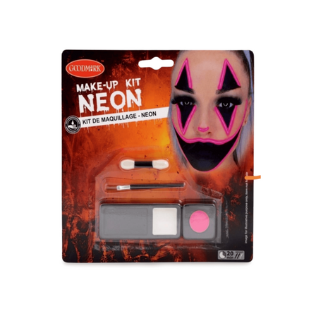 Halloween Neon Makeup Sæt 20stk – Goodmark GOODMARK