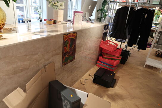 Receptionsdisk uden indhold