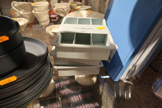 3 stk. isterningebakker HAY Ice Cube Tray XXL