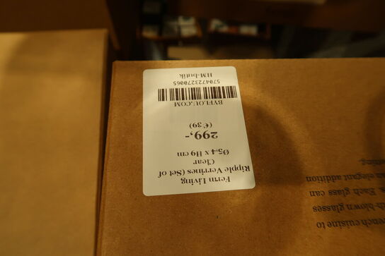 3 pakker glas FERM LIVING Ripple Verrines