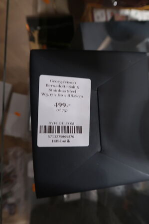 2 stk. salt/peberbøsser GEORG JENSEN