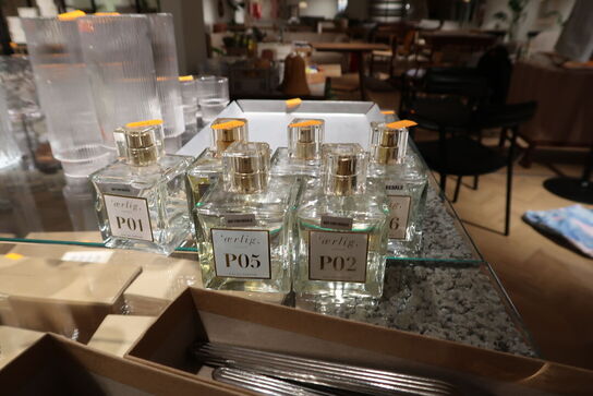 6 stk. parfumer ÆRLIG