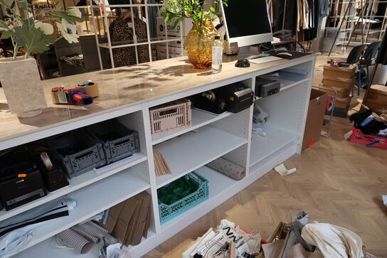 Receptionsdisk uden indhold