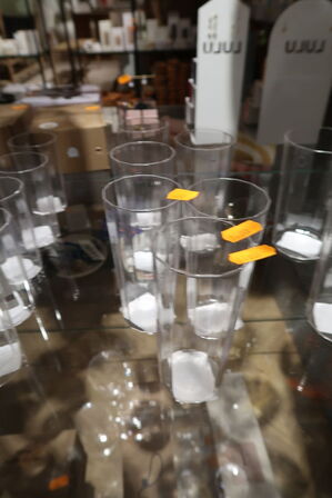 6 stk. glas HAY Angle