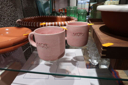 2 stk. krus JULIE DAMHUS