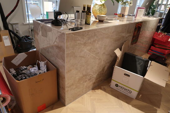 Receptionsdisk uden indhold