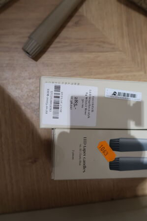 4 pakker LED-stagelys ESTER & ERIK