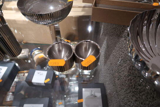 2 stk. æggebæger GEORG JENSEN Bernadotte