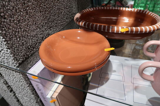 Fad HAY Barro Oval Dish 2 stk. tallerkner HAY