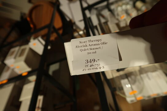 6 stk. æterisk aroma olie NO17 THERAPY