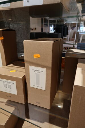 2 stk. kander FERM LIVING Ripple Water Jug