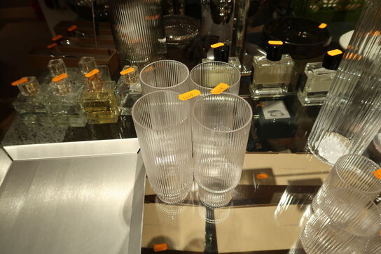 4 stk. glas FERM LIVING Ripple