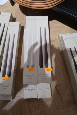 4 pakker LED-stagelys ESTER & ERIK