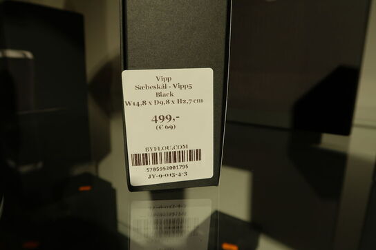 Sæbeskål VIPP 5 Sort