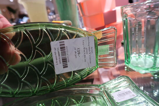 2 stk. tallerkner samt 3 stk. glas SERAX